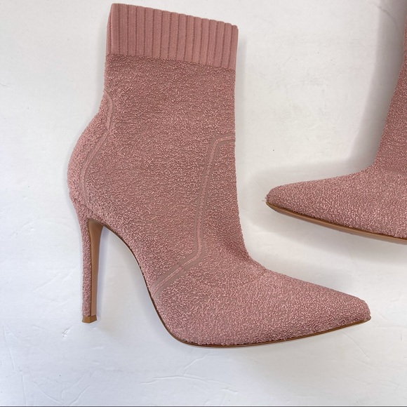 Gianvito Rossi Fiona Boucle Ankle Boot Size 41 - Picture 4 of 8